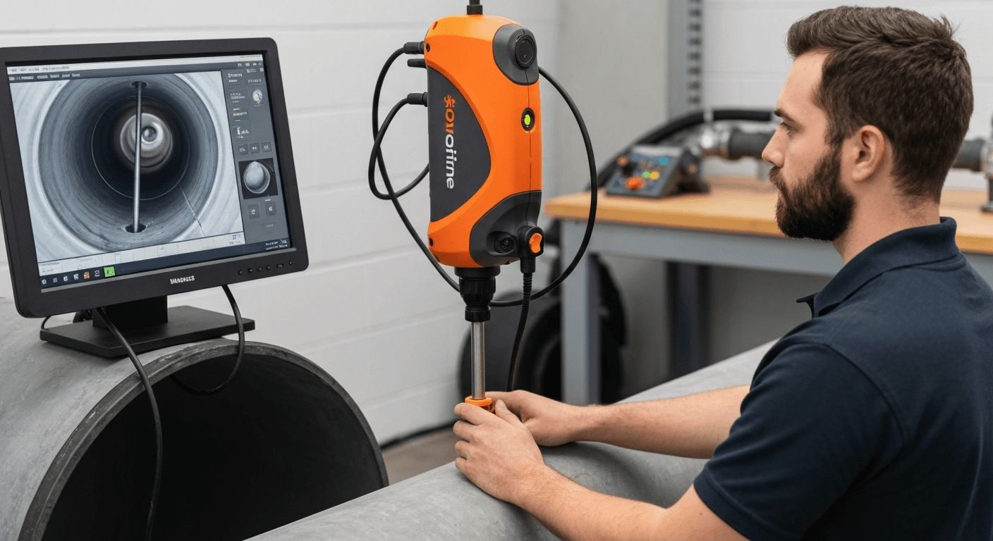 Kamera-Inspektion Rohrleitungen